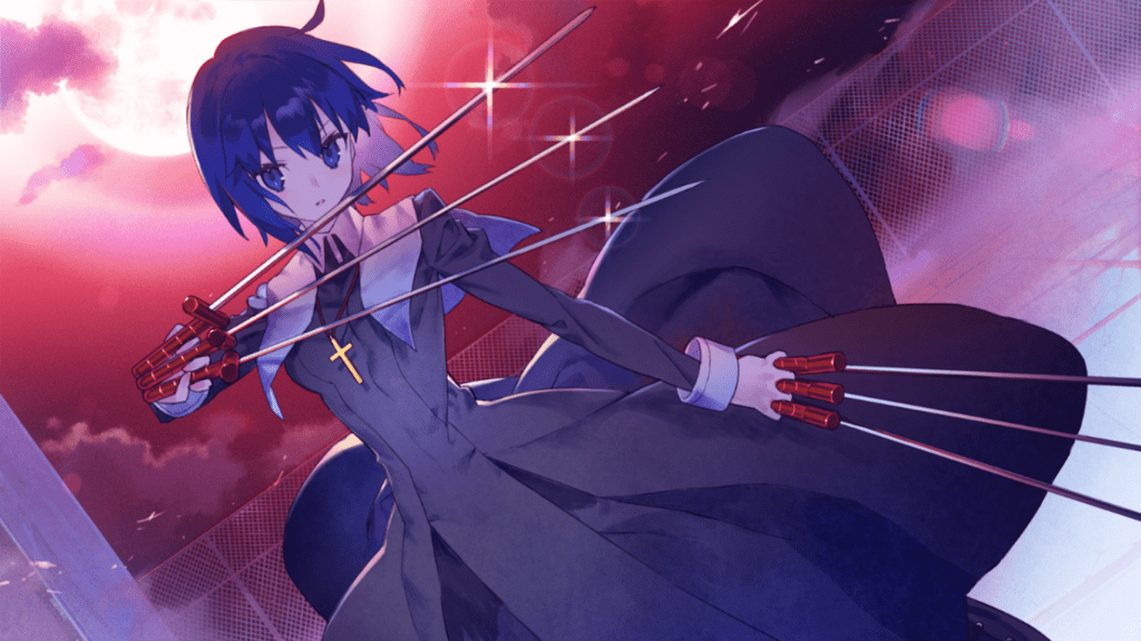 MELTY BLOOD: TYPE LUMINA HD Gameplay Walkthrough Part 1 - Arcueid Brunestud  Story ( PC ) 