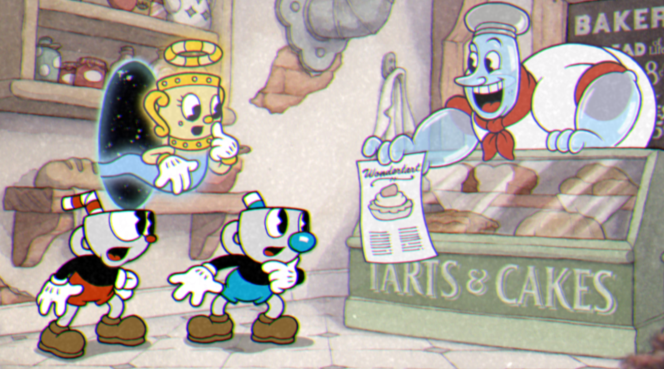 Cuphead: The Delicious Last Course gameplay trailer shows Ms. Chalice  fighting a chilly boss